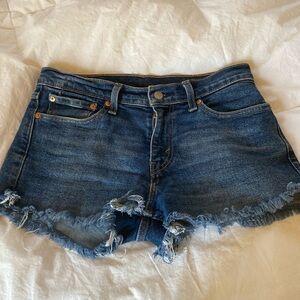 Levi 511 cut off shorts. Awesome looking and great condition. Size 29.